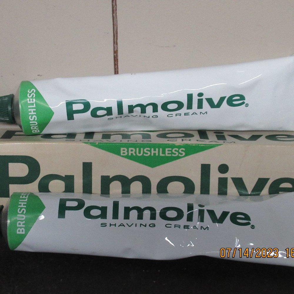 Vintage Palmolive Shave Cream (Lot of 2)